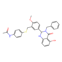 N-[4-[[5-(3-benzyl-5-hydroxy-4-oxo-1,2-dihydroquinazolin-2-yl)-2-methoxyphenyl]methylsulfanyl]phenyl]acetamide，Moligand™，阿拉丁