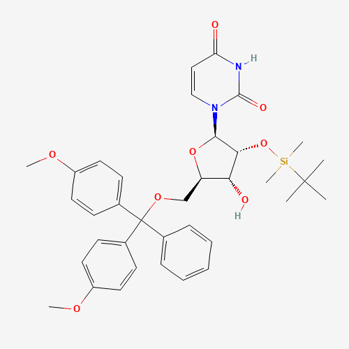 5'-o-(4,4'-二甲氧基三苯甲基)-2'-o-叔丁基二甲基硅基尿苷,81246-80-2,分子生物学级, ≥98%,阿拉丁产品图