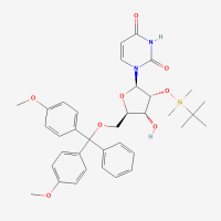 5'-o-(4,4'-二甲氧基三苯甲基)-2'-o-叔丁基二甲基硅基尿苷,81246-80-2,分子生物学级, ≥98%,阿拉丁