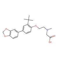 2-({2-[4-(2H-1,3-benzodioxol-5-yl)-2-tert-butylphenoxy]ethyl}(methyl)amino)acetic acid，阿拉丁