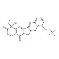 (19S)-19-ethyl-19-hydroxy-8-(2-trimethylsilylethyl)-17-oxa-3,13-diazapentacyclo[11.8.0.02,11.04,9.015,20]henicosa-1(21),2,4,6,8,10,15(20)-heptaene-14,18-dione，阿拉丁