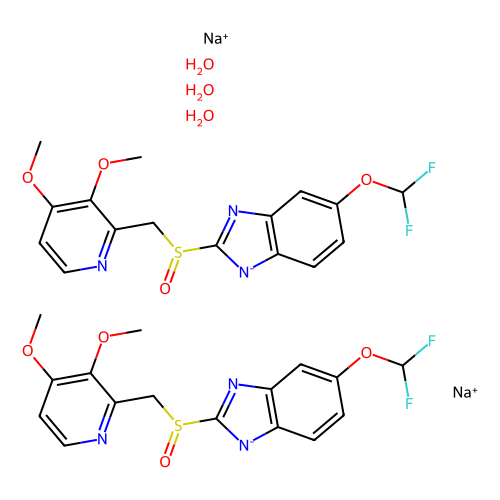 泮托拉唑钠水合物，164579-32-2，10mM in DMSO，阿拉丁产品图
