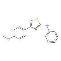 4-(4-methoxyphenyl)-N-phenyl-1,3-thiazol-2-amine,21344-98-9,阿拉丁
