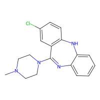 2-Chloro-11-(4-methyl-1-piperazinyl)-5H-dibenzo(b,e)(1,4)diazepine，1977-08-8，阿拉丁
