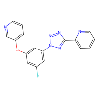 2-{2-[3-fluoro-5-(pyridin-3-yloxy)phenyl]-2H-1,2,3,4-tetrazol-5-yl}pyridine，Moligand™，阿拉丁