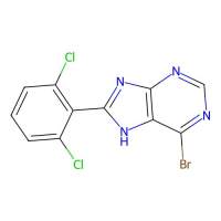 6-溴-8-(2,6-二氯苯基)-9H-嘌呤,1227958-56-6,≥95%,阿拉丁