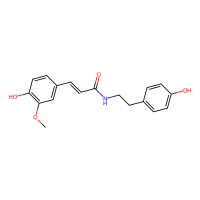 N-反式-阿魏酰酪胺,66648-43-9,Moligand™,≥98%,阿拉丁