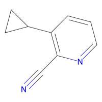 3-环丙基吡啶-2-甲腈，878805-22-2，≥96%，阿拉丁