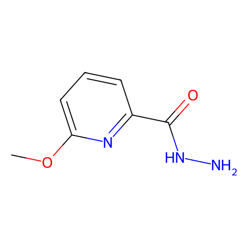 6-甲氧基-吡啶-2-甲酰肼,855784-42-8,≥95%,阿拉丁产品图