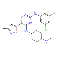 2-N-(3,5-dichlorophenyl)-4-N-[4-(dimethylamino)cyclohexyl]-5-(3-methyl-1,2-oxazol-5-yl)pyrimidine-2,4-diamine，Moligand™，阿拉丁