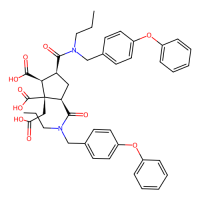 (1S,2S,3S,5R)-1-(carboxymethyl)-3,5-bis({[(4-phenoxyphenyl)methyl](propyl)carbamoyl})cyclopentane-1,2-dicarboxylic acid，Moligand™，阿拉丁