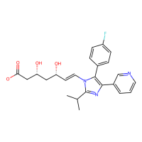 (3R,5S,6E)-7-[5-(4-fluorophenyl)-2-(propan-2-yl)-4-(pyridin-3-yl)-1H-imidazol-1-yl]-3,5-dihydroxyhept-6-enoate，Moligand™，阿拉丁