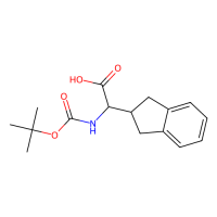 N-叔丁氧羰基-L-2-茚满甘氨酸，181227-47-4，98.0% (HPLC)，阿拉丁