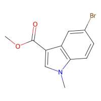 methyl 5-bromo-1-methyl-1H-indole-3-carboxylate,890095-50-8,阿拉丁