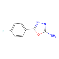 5-(4-氟-苯基)-[1,3,4]恶二唑-2-基胺，7659-07-6，96%，阿拉丁