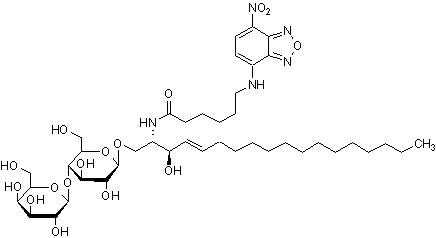 N-己酰基-NBD-乳糖苷神经酰胺,≥98%,阿拉丁产品图