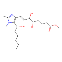 methyl (E,5S,6R)-5,6-dihydroxy-8-[5-[(1R)-1-hydroxyhexyl]-1,2-dimethylimidazol-4-yl]oct-7-enoate，Moligand™，阿拉丁