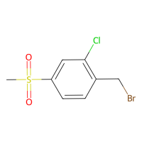 1-(溴甲基)-2-氯-4-(甲基磺酰基)苯，180200-86-6，98%，阿拉丁