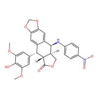 (5S,5aS,8aR,9R)-9-(4-hydroxy-3,5-dimethoxyphenyl)-5-(4-nitroanilino)-5a,6,8a,9-tetrahydro-5H-[2]benzofuro[5,6-f][1,3]benzodioxol-8-one，127882-73-9，阿拉丁