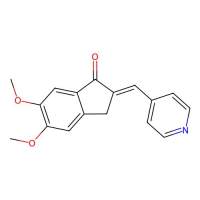 5，6-二甲氧基-2-(4-吡啶基)亚甲基-1-茚酮，4803-74-1，≥98%，阿拉丁