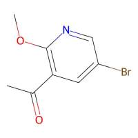 1-(5-溴-2-甲氧基吡啶-3-基)乙酮,1256811-02-5,≥98%,阿拉丁