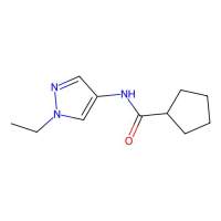 N-(1-ethyl-1H-pyrazol-4-yl)cyclopentanecarboxamide,1258740-53-2,阿拉丁