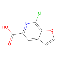 7-chlorofuro[2,3-c]pyridine-5-carboxylic acid，478148-53-7，97%，阿拉丁
