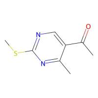 1-(4-甲基-2-( 甲硫基)嘧啶-5-基)乙-1-酮，66373-26-0，≥98%，阿拉丁