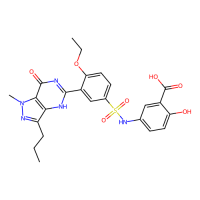5-[[4-ethoxy-3-(1-methyl-7-oxo-3-propyl-4H-pyrazolo[5,4-e]pyrimidin-5-yl)phenyl]sulfonylamino]-2-hydroxybenzoic acid，Moligand™，阿拉丁
