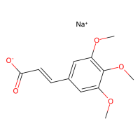 3,4,5-三甲氧基肉桂酸钠，127427-04-7，>98.0%(T)，阿拉丁
