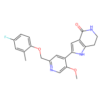 2-[2-(4-fluoro-2-methylphenoxymethyl)-5-methoxypyridin-4-yl]-1H,4H,5H,6H,7H-pyrrolo[3,2-c]pyridin-4-one，Moligand™，阿拉丁