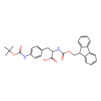 Fmoc-4-(boc-氨基)-d-苯丙氨酸，214750-77-3，95%，阿拉丁
