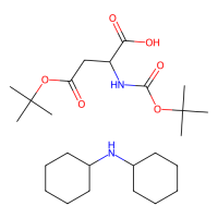 N-Boc-L-天冬氨酸 4-叔-丁酯 二环己基铵盐,1913-12-8,≥98%,阿拉丁