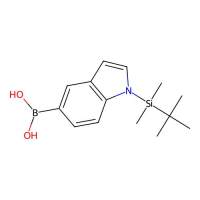 (1-(叔丁基二甲基硅烷基)-1H-吲哚-5-基)硼酸,913835-68-4,≥98%,阿拉丁