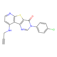 5-(4-chlorophenyl)-13-[(prop-2-yn-1-yl)amino]-8-thia-3,5,10-triazatricyclo[7.4.0.0^{2,7}]trideca-1(13),2(7),3,9,11-pentaen-6-one，Moligand™，阿拉丁