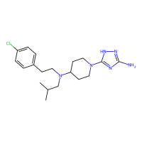 1-(3-amino-1H-1,2,4-triazol-5-yl)-N-[2-(4-chlorophenyl)ethyl]-N-(2-methylpropyl)piperidin-4-amine，Moligand™，阿拉丁