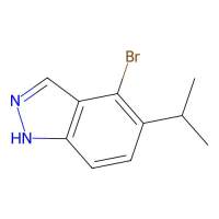 4-溴-5-异丙基-1H-吲唑，610796-21-9，≥97%，阿拉丁