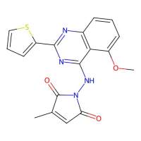 1-(5-Methoxy-2-thiophen-2-yl-quinazolin-4-ylamino)-3-methyl-pyrrole-2,5-dione,219773-55-4,阿拉丁