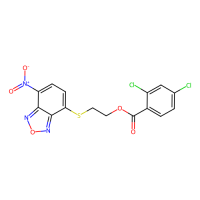 2-[(7-nitro-2,1,3-benzoxadiazol-4-yl)sulfanyl]ethyl 2,4-dichlorobenzoate，Moligand™，阿拉丁