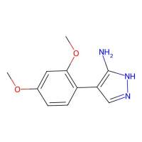 4-(2,4-Dimethoxyphenyl)-1H-pyrazol-3-amine，909858-12-4，阿拉丁