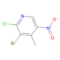 3-溴-2-氯-4-甲基-5-硝基吡啶,1049706-73-1,98%,阿拉丁