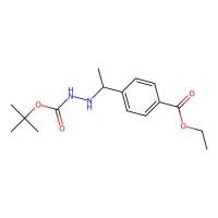 2-(1-(4-(乙氧基羰基)苯基)乙基)肼基甲酸叔丁酯，870822-88-1，≥97%，阿拉丁