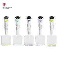 术也 @Pette Pro 智能8通道电动移液器 实验室多道移液枪（0.5-1250μL）