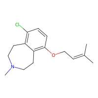 1H-3-Benzazepine, 6-chloro-2,3,4,5-tetrahydro-3-methyl-9-((3-methyl-2-butenyl)oxy)-，110857-22-2，阿拉丁
