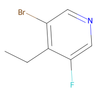 3-溴-4-乙基-5-氟吡啶，1374655-69-2，95%，阿拉丁