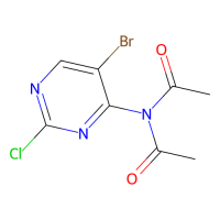 N-乙酰基-N-(5-溴-2-氯嘧啶-4-基)乙酰胺,1630906-79-4,97%,阿拉丁
