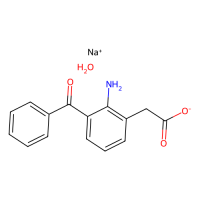 Amfenac Sodium Monohydrate,61618-27-7,10mM in DMSO,阿拉丁