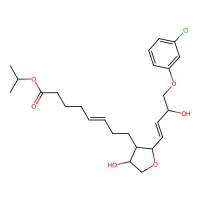 propan-2-yl (Z)-8-[(2R,3S,4R)-2-[(E,3R)-4-(3-chlorophenoxy)-3-hydroxybut-1-enyl]-4-hydroxyoxolan-3-yl]oct-5-enoate，阿拉丁