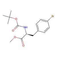 methyl (2S)-3-(4-bromophenyl)-2-{[(tert-butoxy)carbonyl]amino}propanoate，266306-18-7，97%，阿拉丁