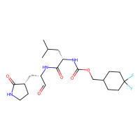 (4,4-difluorocyclohexyl)methyl N-[(1S)-3-methyl-1-{[(2S)-1-oxo-3-[(3S)-2-oxopyrrolidin-3-yl]propan-2-yl]carbamoyl}butyl]carbamate，Moligand™，阿拉丁